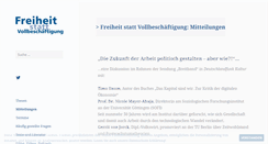 Desktop Screenshot of freiheitstattvollbeschaeftigung.de