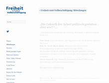Tablet Screenshot of freiheitstattvollbeschaeftigung.de